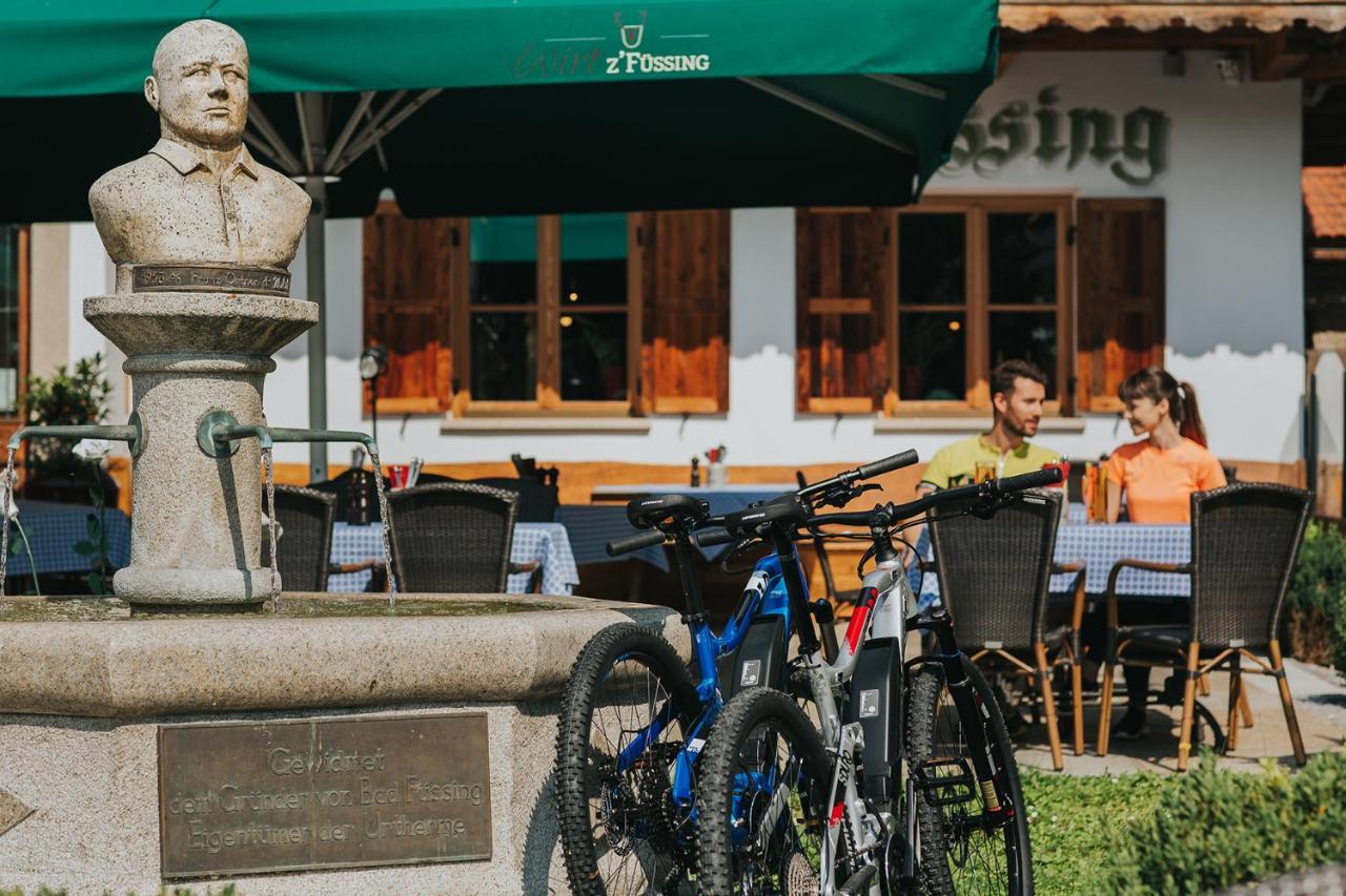 Ortner'S Resort Bad Fussing Ngoại thất bức ảnh The bust of František Xaver Svoboda in the town of Poděbrady